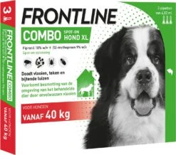 Frontline Combo Spot-on Hond XL 40 Kg 3 Stuks