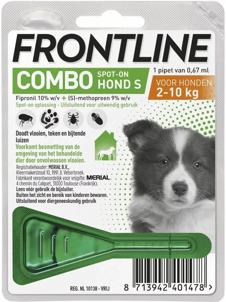 Frontline Combo Spot-on Puppy S 2-10 Kg 3 Frontline Combo Spot-on Puppy S 2-10 Kg
