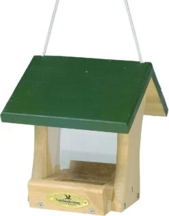 Vogelbescherming Nederland Vogelvoederhuis Reno Groen 27 X 20 X 23 Cm