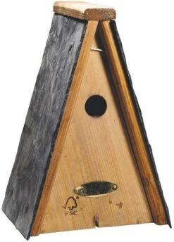 Vogelbescherming Nederland Nestkast Miami Leisteen 20,5 X 16 X 30,5 Cm