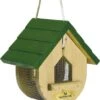 Vogelbescherming Nederland Vogelvoederhuis Nashville Pinda Groen 21 X 19 X 20 Cm