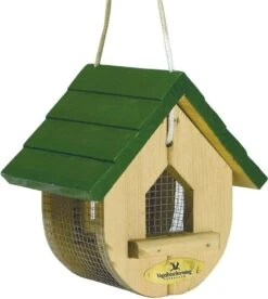 Vogelbescherming Nederland Vogelvoederhuis Nashville Pinda Groen 21 X 19 X 20 Cm
