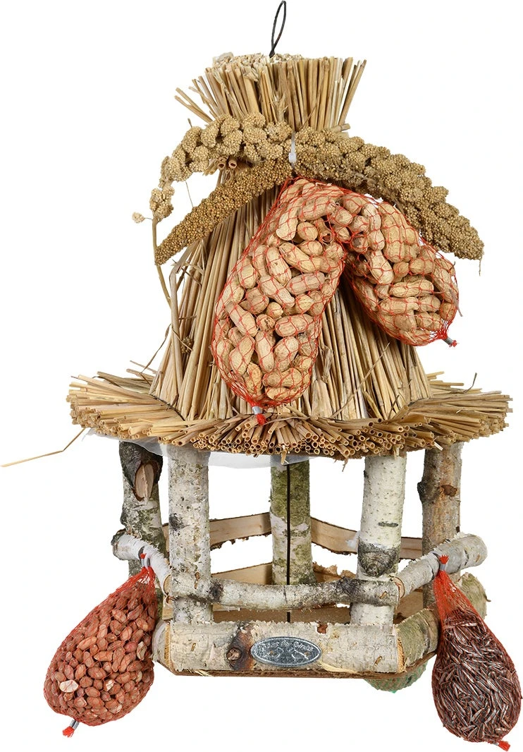 Esschert Design Vogelvoederhuisje Met Voer Naturel 28 X 28 X 39 Cm 3 Esschert Design Vogelvoederhuisje Met Voer Naturel 28 X 28 X 39 Cm