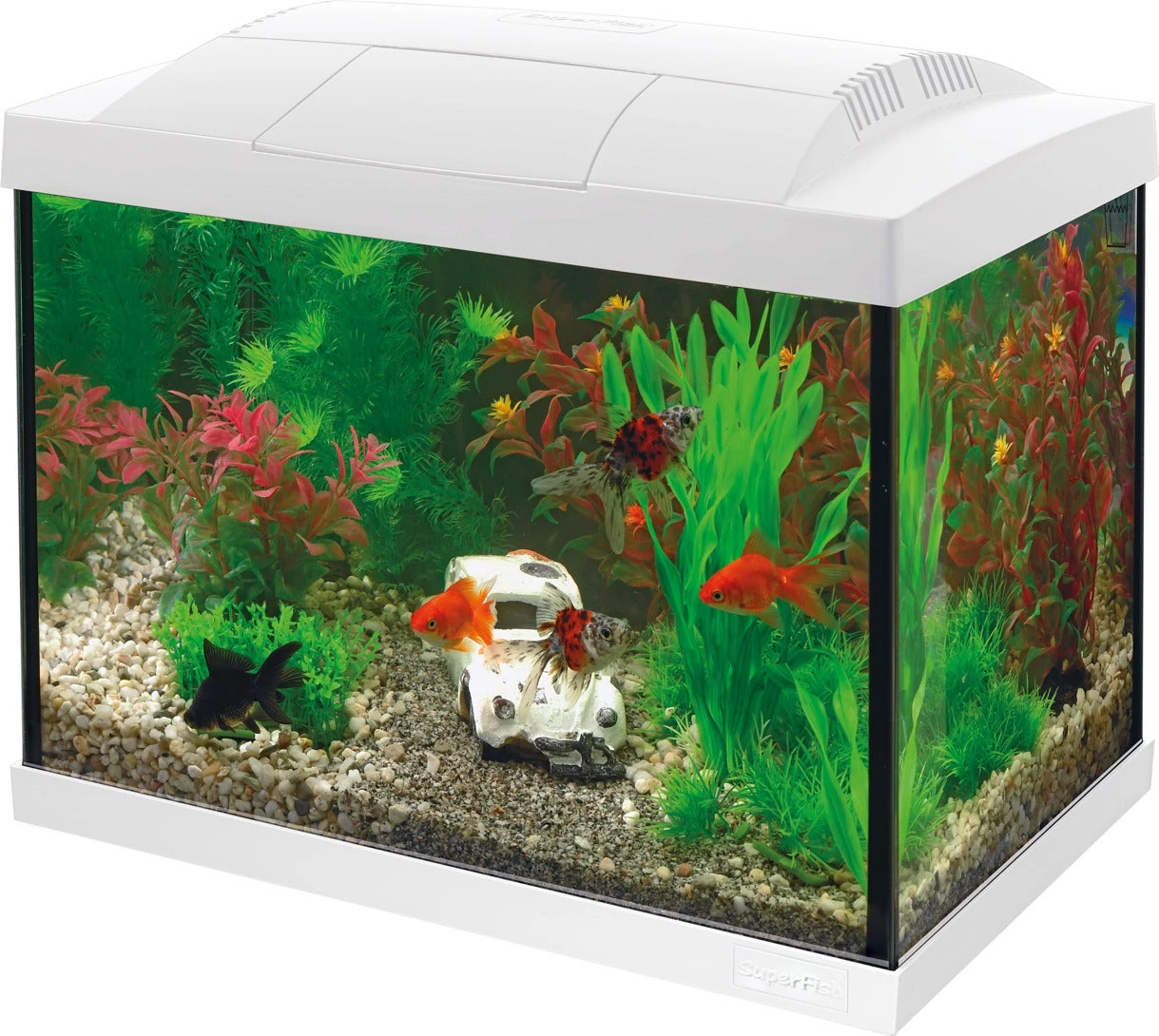 SuperFish Aquarium Start 20 Goldfish Kit Wit 20 L 3 SuperFish Aquarium Start 20 Goldfish Kit Wit 20 L