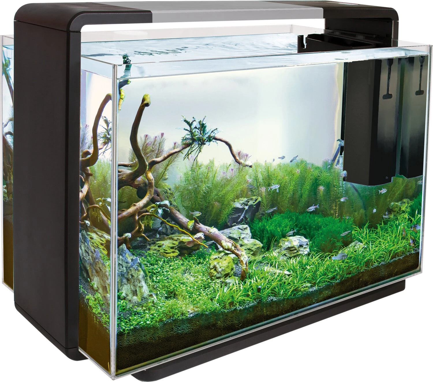 SuperFish Aquarium Home 110 Zwart 110 L 4 SuperFish Aquarium Home 110 Zwart 110 L - Afbeelding 2