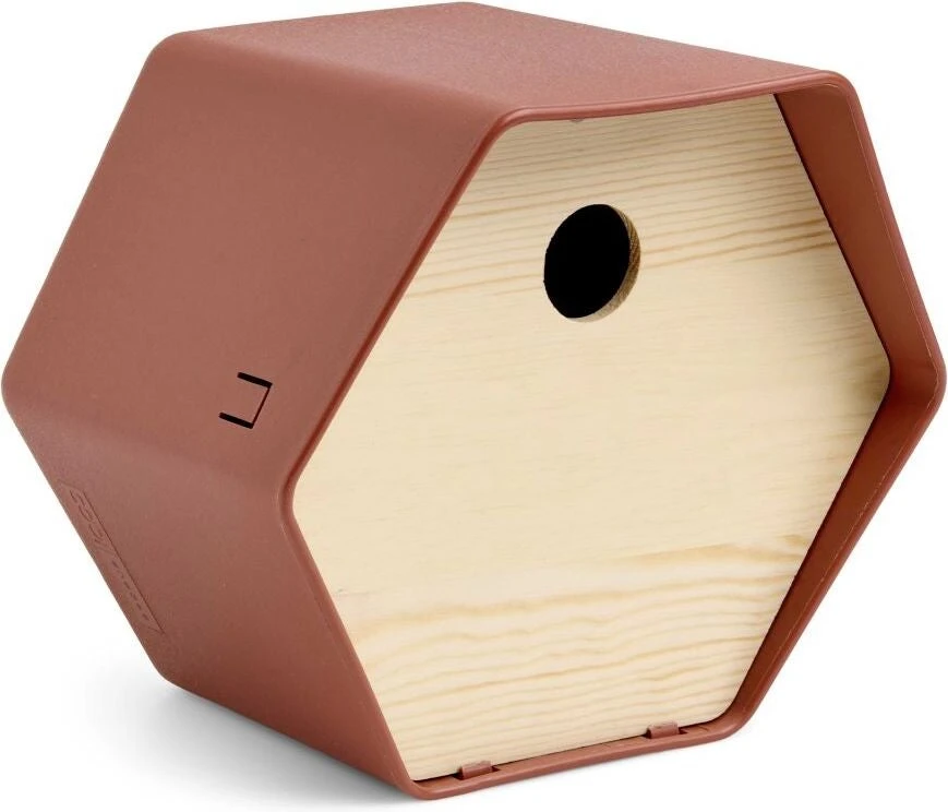 Capi Europe Vogelhuis Hive Rond Bruin 19 X 22 X 20 Cm 3 Capi Europe Vogelhuis Hive Rond Bruin 19 X 22 X 20 Cm