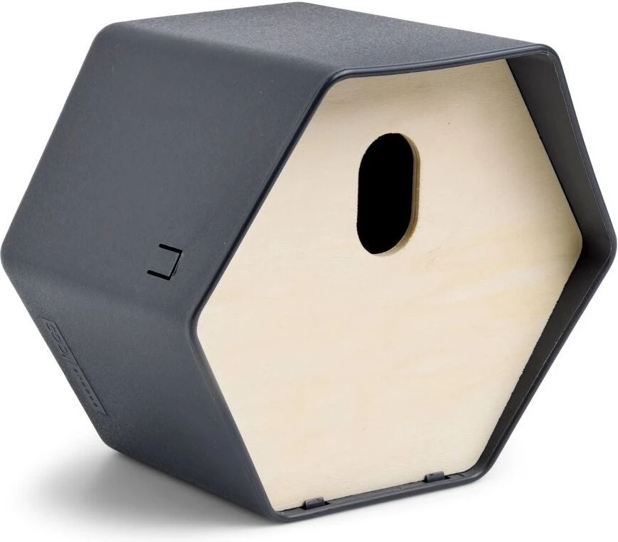 Capi Europe Vogelhuis Hive Ovaal Antraciet 19 X 22 X 20 Cm 3 Capi Europe Vogelhuis Hive Ovaal Antraciet 19 X 22 X 20 Cm