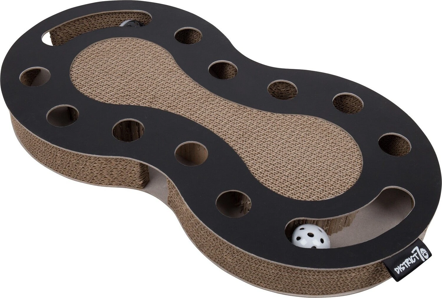 District 70 Krabkarton Snake Wit 54 X 28 X 6 Cm 4 District 70 Krabkarton Snake Wit 54 X 28 X 6 Cm - Afbeelding 2