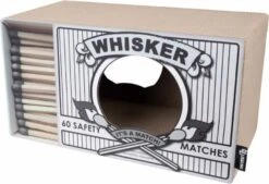 District 70 Krabkarton Whisker Wit 55 X 30 X 30 Cm