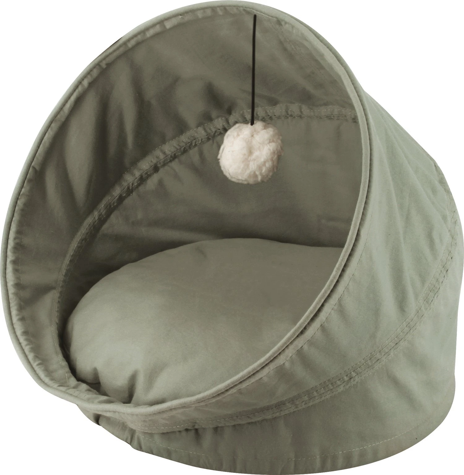 Intratuin Kattenmand Tent Grijs D 45 H 43 Cm 3 Intratuin Kattenmand Tent Grijs D 45 H 43 Cm