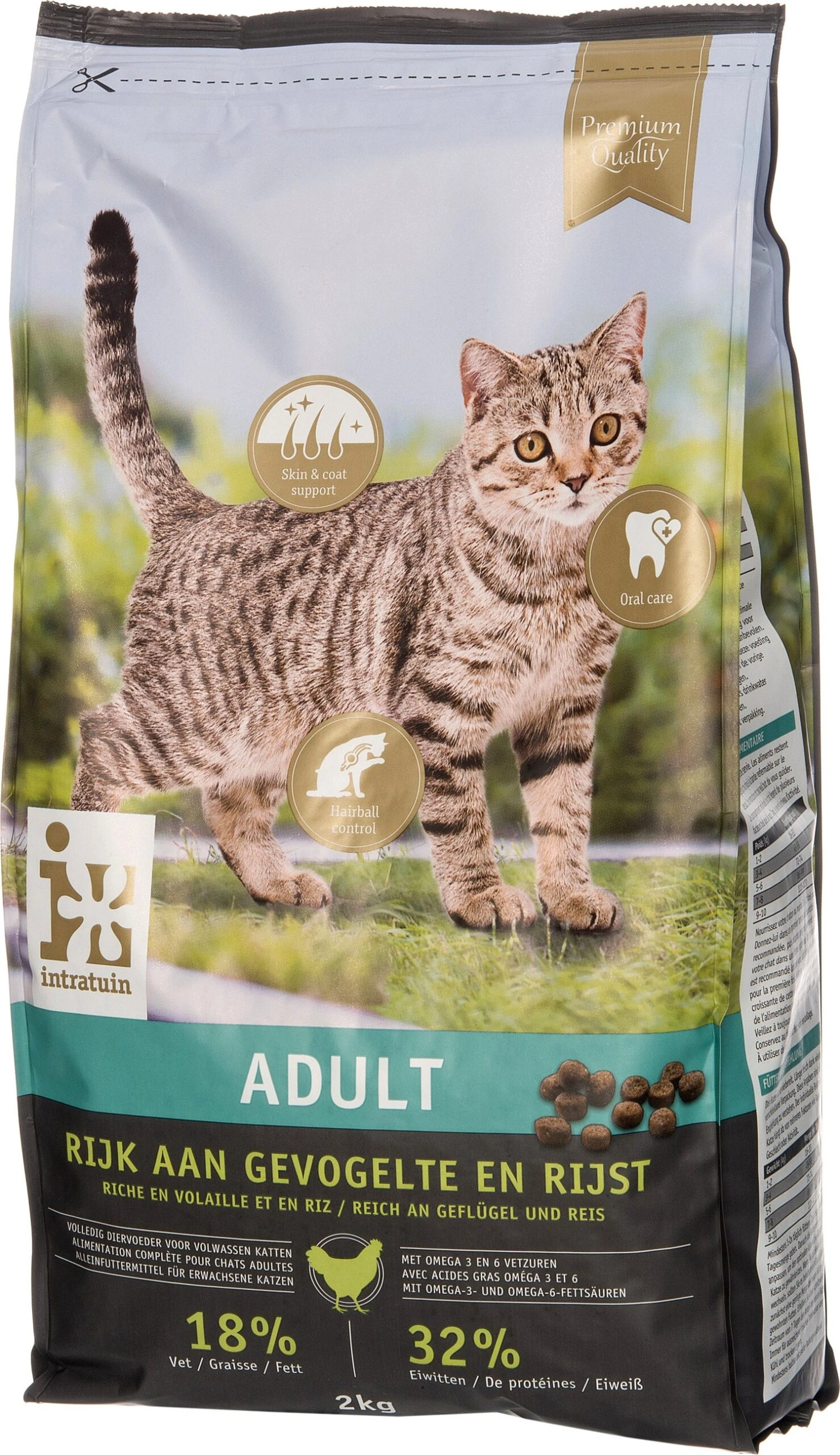 Intratuin Premium Kattenvoer Adult 2 Kg 3 Intratuin Premium Kattenvoer Adult 2 Kg