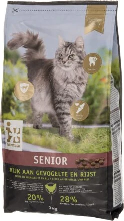Intratuin Premium Kattenvoer Senior 2 Kg