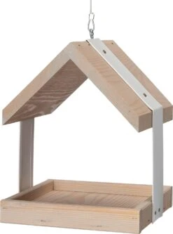 Intratuin Vogelvoederhuisje Wit 19 X 19 X 25 Cm