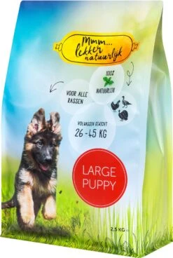 Lekker Natuurlijk Large Puppy 2,5 Kg