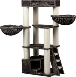 RHR Quality Krabpaal Corner Coon Taupe 65 X 55 X 151 Cm