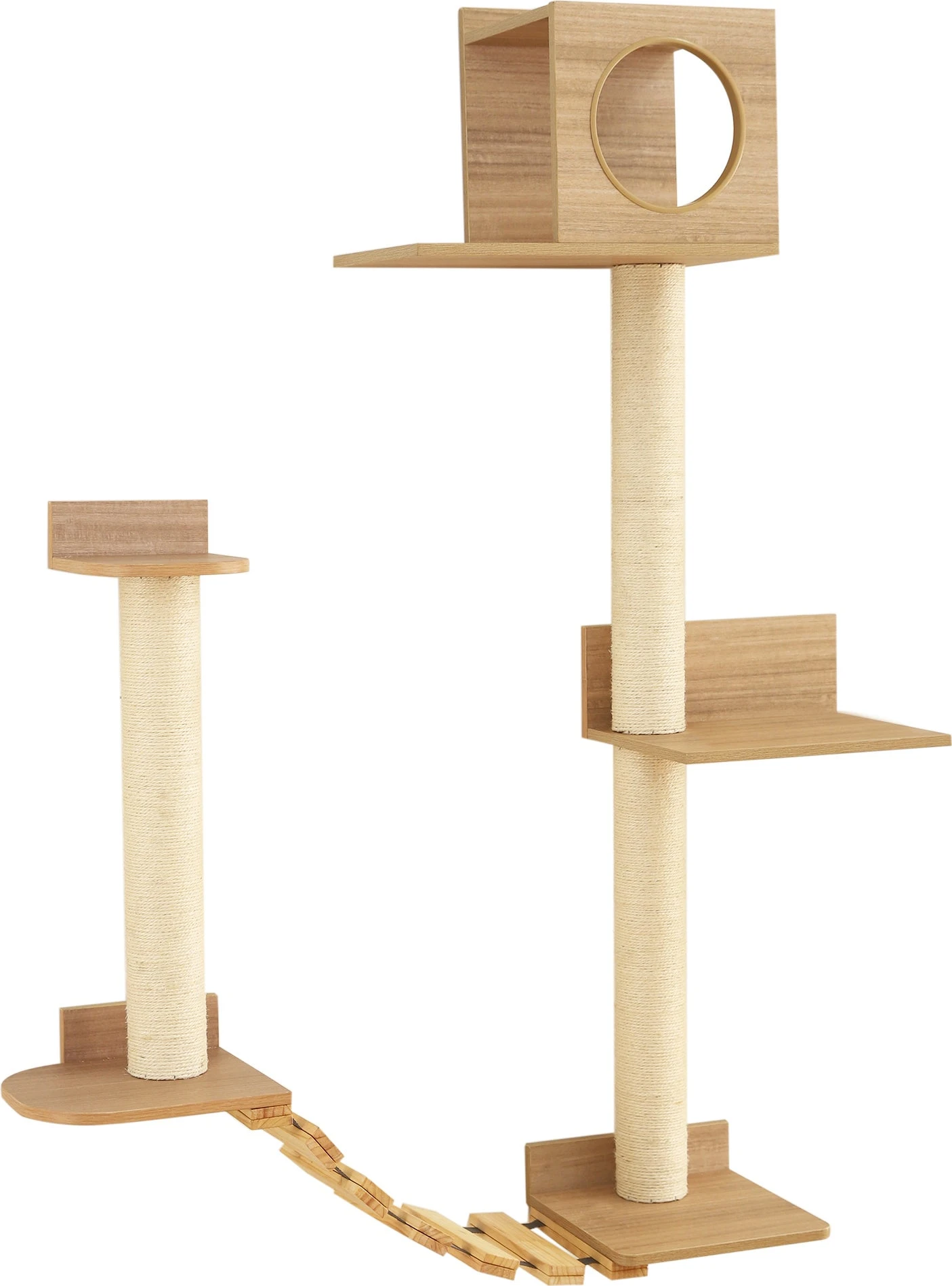 Intratuin Krabwand Set XL Naturel 5-delig 3 Intratuin Krabwand Set XL Naturel 5-delig