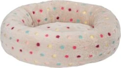 Intratuin Kattenmand Stip Beige D 45 H 12 Cm