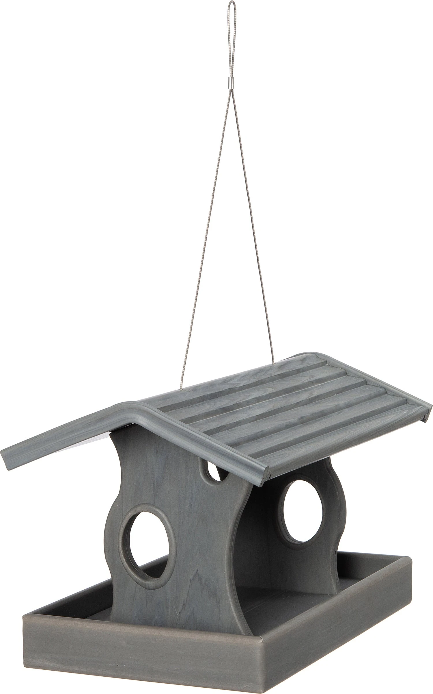 Intratuin Vogelvoederhuisje Grijs 32 X 20,5 X 20 Cm 3 Intratuin Vogelvoederhuisje Grijs 32 X 20,5 X 20 Cm