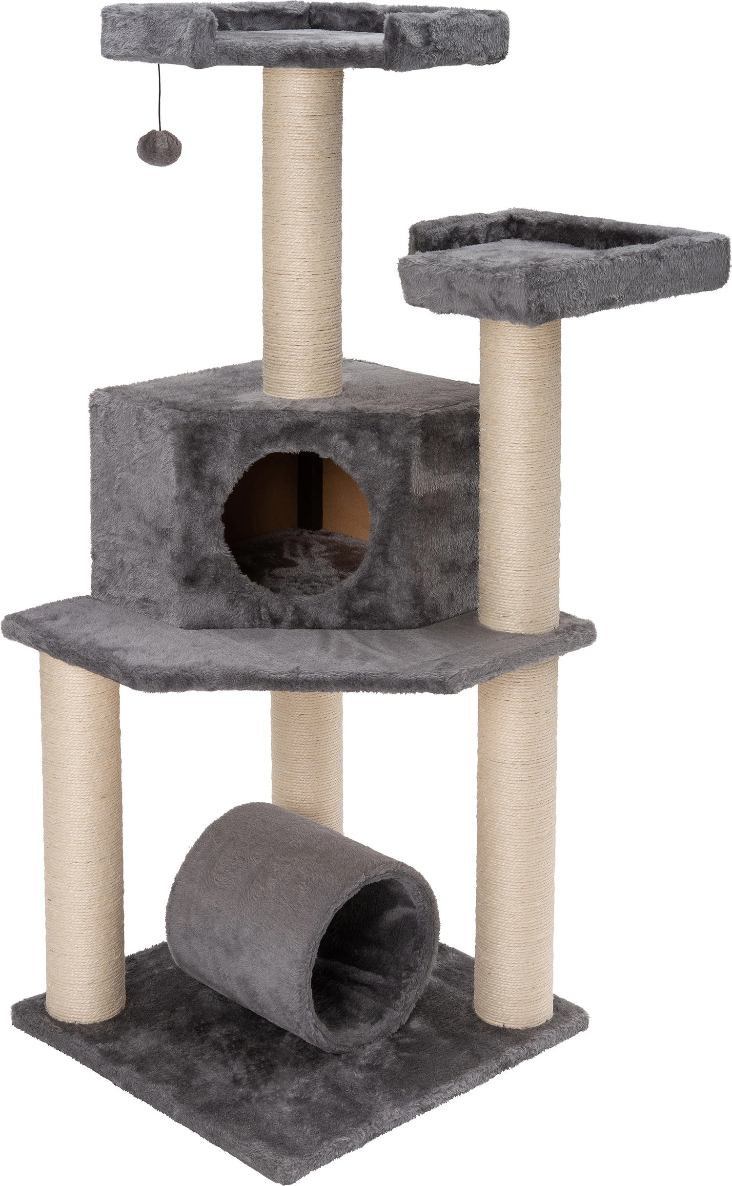 Intratuin Krabpaal Elise Grijs 49 X 49 X 120,5 Cm 3 Intratuin Krabpaal Elise Grijs 49 X 49 X 120,5 Cm