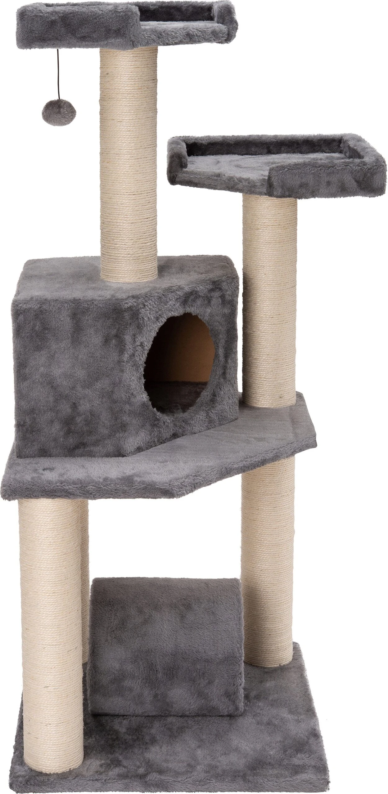 Intratuin Krabpaal Elise Grijs 49 X 49 X 120,5 Cm 4 Intratuin Krabpaal Elise Grijs 49 X 49 X 120,5 Cm - Afbeelding 2