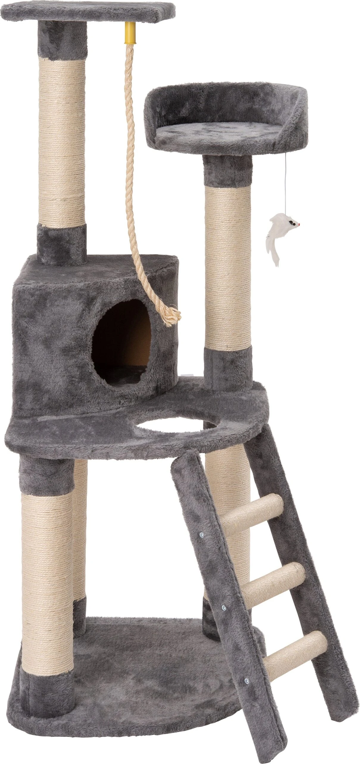 Intratuin Krabpaal Evi Grijs 49 X 49 X 131 Cm 3 Intratuin Krabpaal Evi Grijs 49 X 49 X 131 Cm