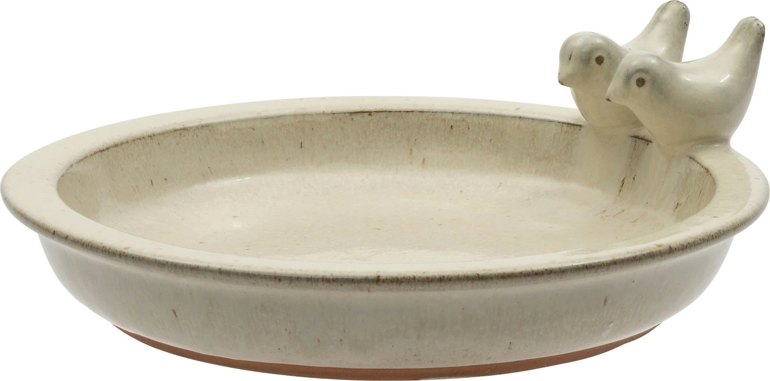 Intratuin Vogel Voeder- En Drinkschaal Emmy Beige D 32 H 11 Cm 3 Intratuin Vogel Voeder- En Drinkschaal Emmy Beige D 32 H 11 Cm