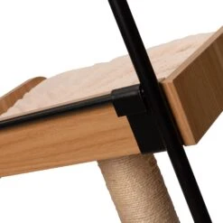 Intratuin Kattenwandmeubel Bruin 75 X 35 X 160 Cm -Dierenwinkel Met Korting 8720196309733 3