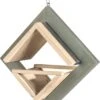 Intratuin Vogelvoederhuis Kubus Groen 39 X 19 X 39 Cm 1 Intratuin Vogelvoederhuis Kubus Groen 39 X 19 X 39 Cm -Dierenwinkel Met Korting 8720196329410 1