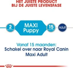Royal Canin Hondenvoer Maxi Puppy 140 G 10 Stuks -Dierenwinkel Met Korting 9003579008447 3