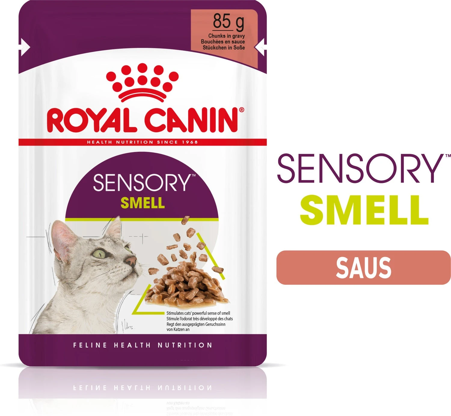 Royal Canin Kattenvoer In Saus Sensory Smell 85 G 12 Stuks 4 Royal Canin Kattenvoer In Saus Sensory Smell 85 G 12 Stuks - Afbeelding 2